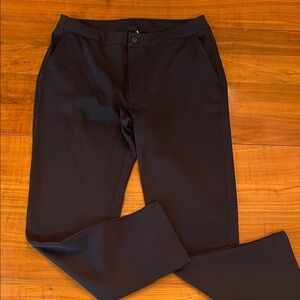 American Giant ponte women’s Black straight pant sz 12
